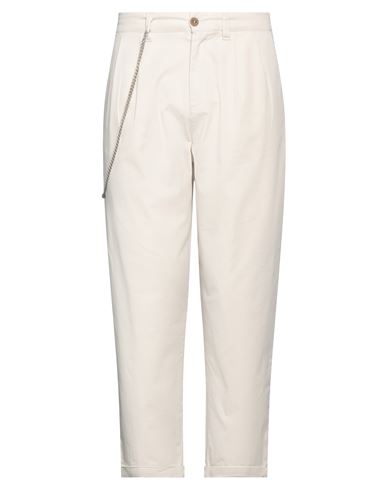 Bicolore® Bicolore Man Pants Cream Size 32 Cotton, Elastane In White