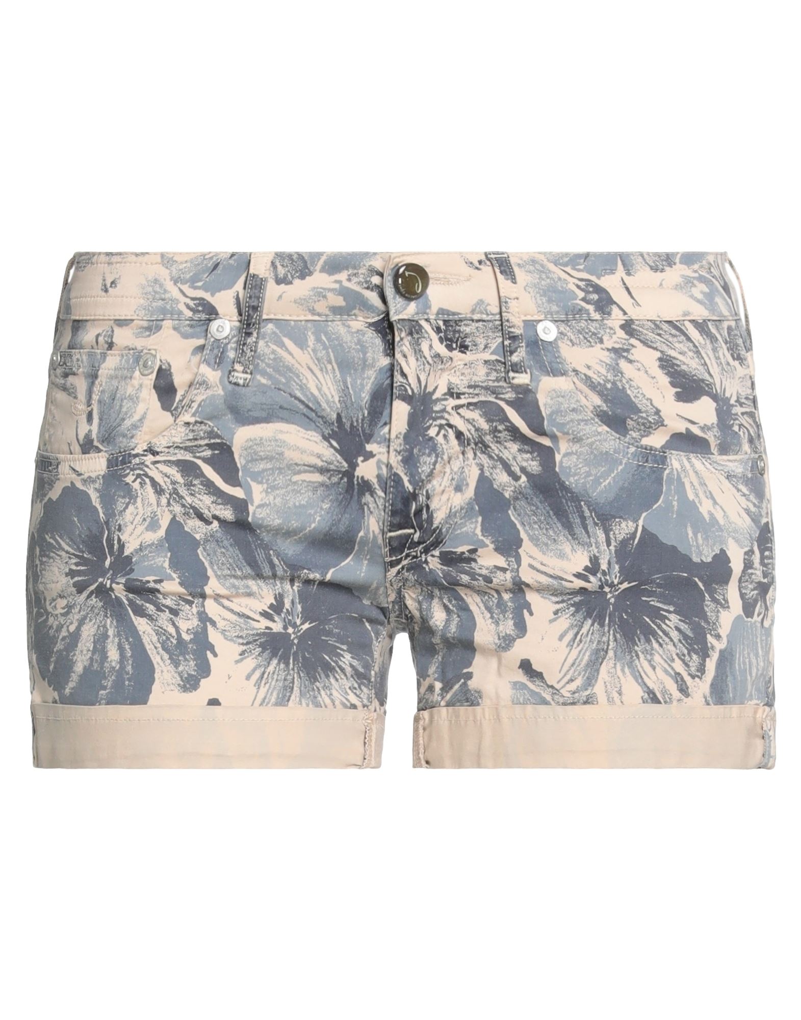 Jacob Cohёn Woman Shorts & Bermuda Shorts Sand Size 26 Cotton, Elastane In Beige