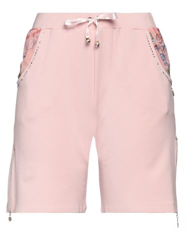 Ean 13 Woman Shorts & Bermuda Shorts Pink Size 12 Polyester, Viscose, Elastane