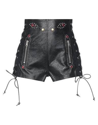 Aniye By Woman Shorts & Bermuda Shorts Black Size 4 Polyurethane