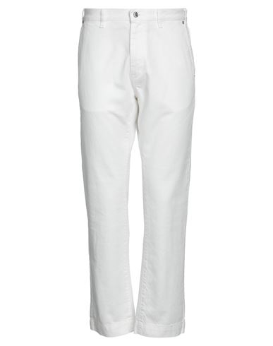 Mauro Grifoni Man Pants White Size 33 Cotton