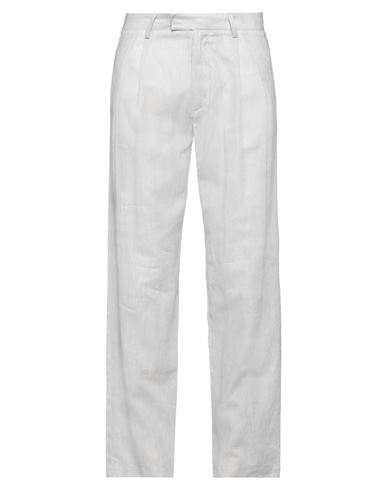 Rold Skov Man Pants Light Grey Size S Linen