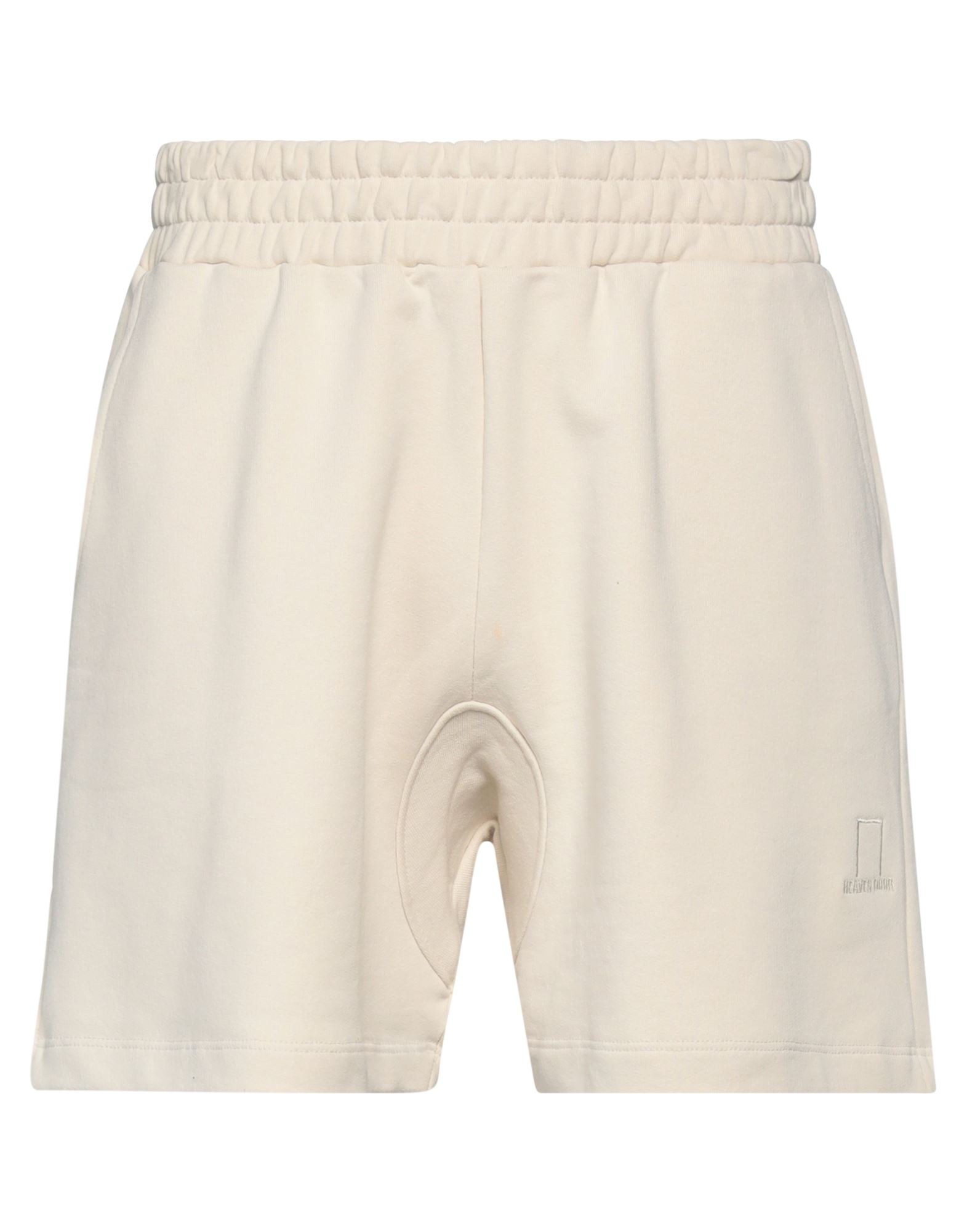 Shop Heaven Door Man Shorts & Bermuda Shorts Beige Size Xl Cotton