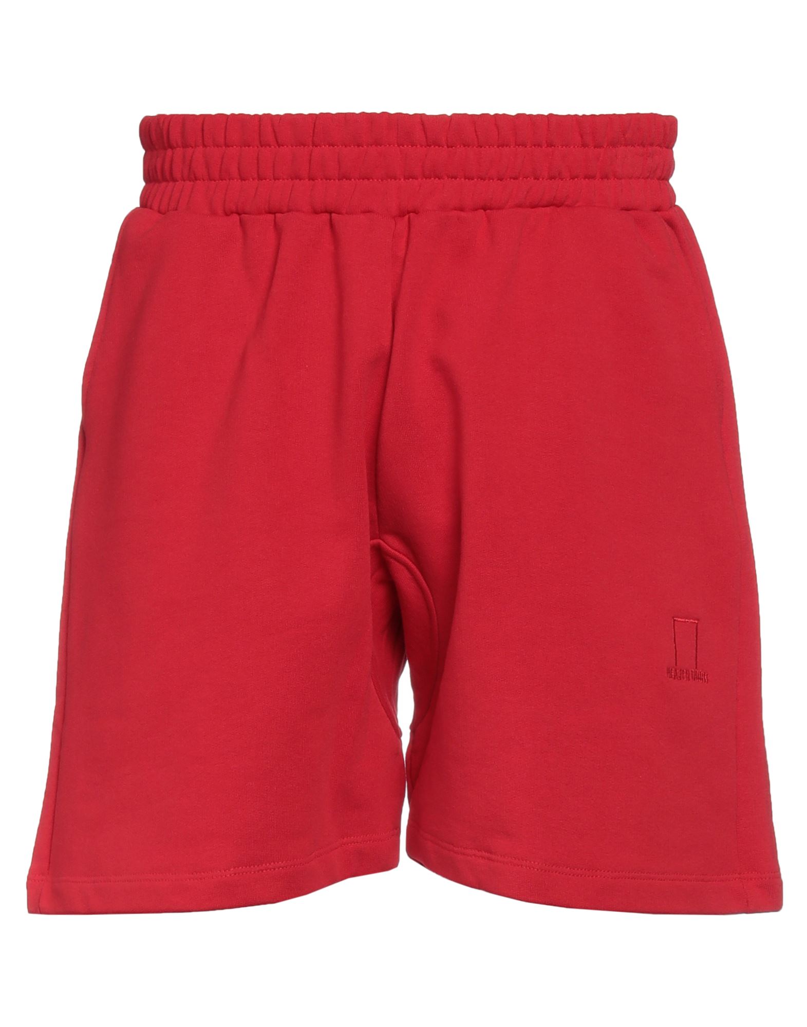 Heaven Door Man Shorts & Bermuda Shorts Red Size Xl Cotton