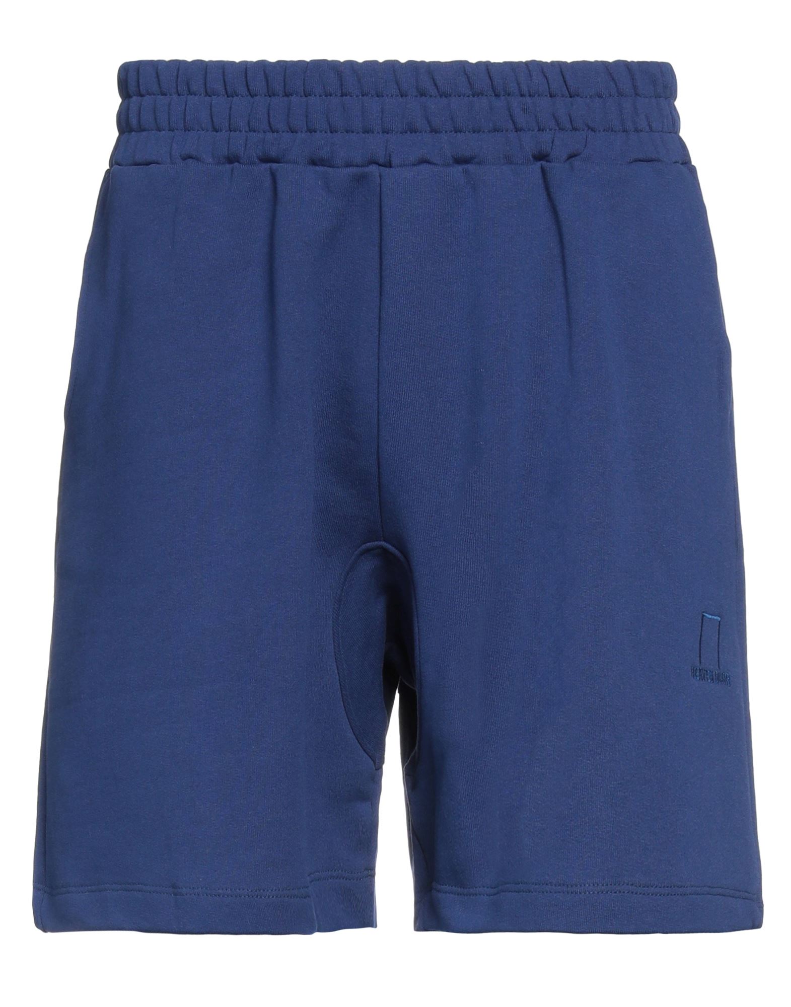 Heaven Door Man Shorts & Bermuda Shorts Blue Size S Cotton