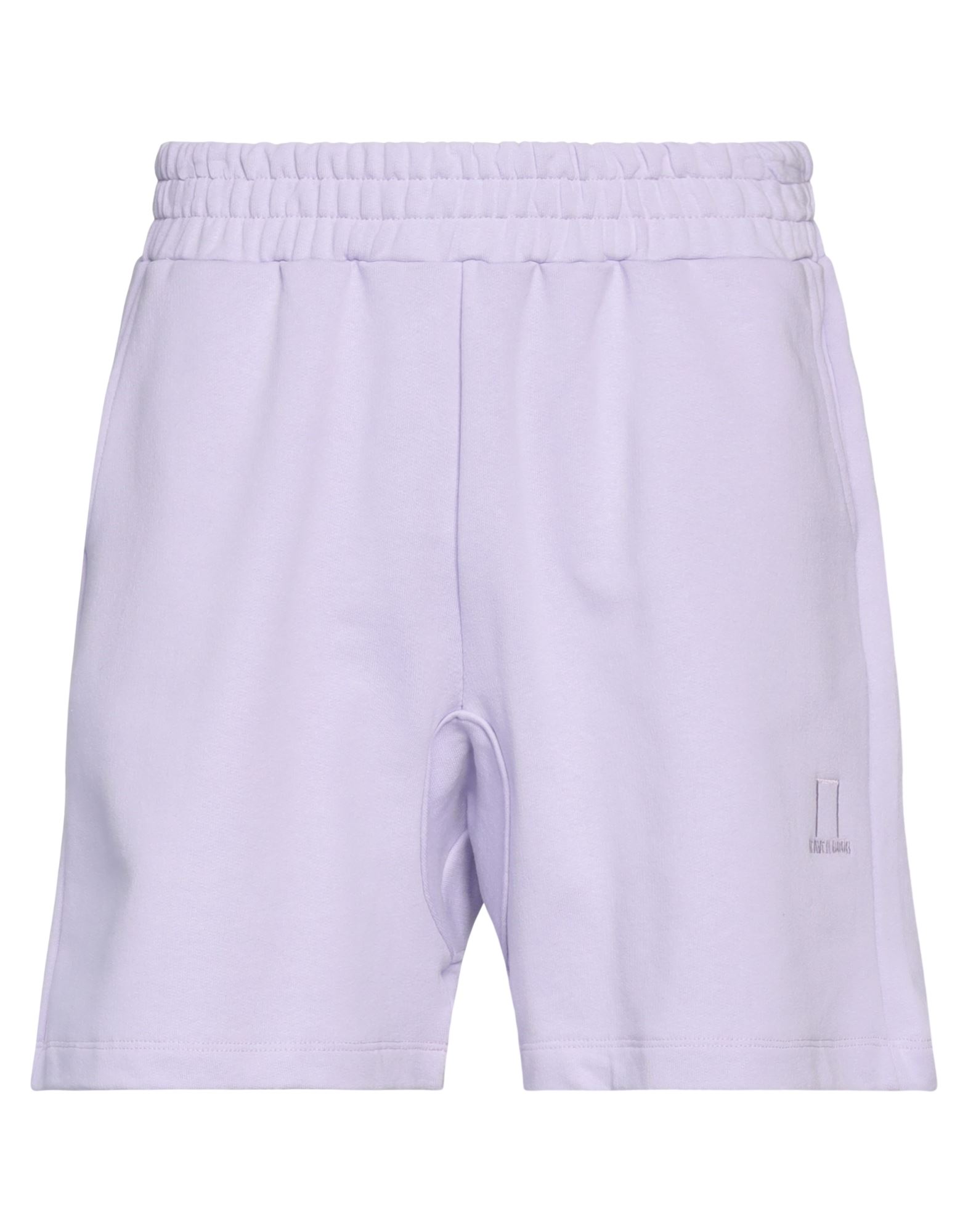 Heaven Door Man Shorts & Bermuda Shorts Lilac Size L Cotton In Purple