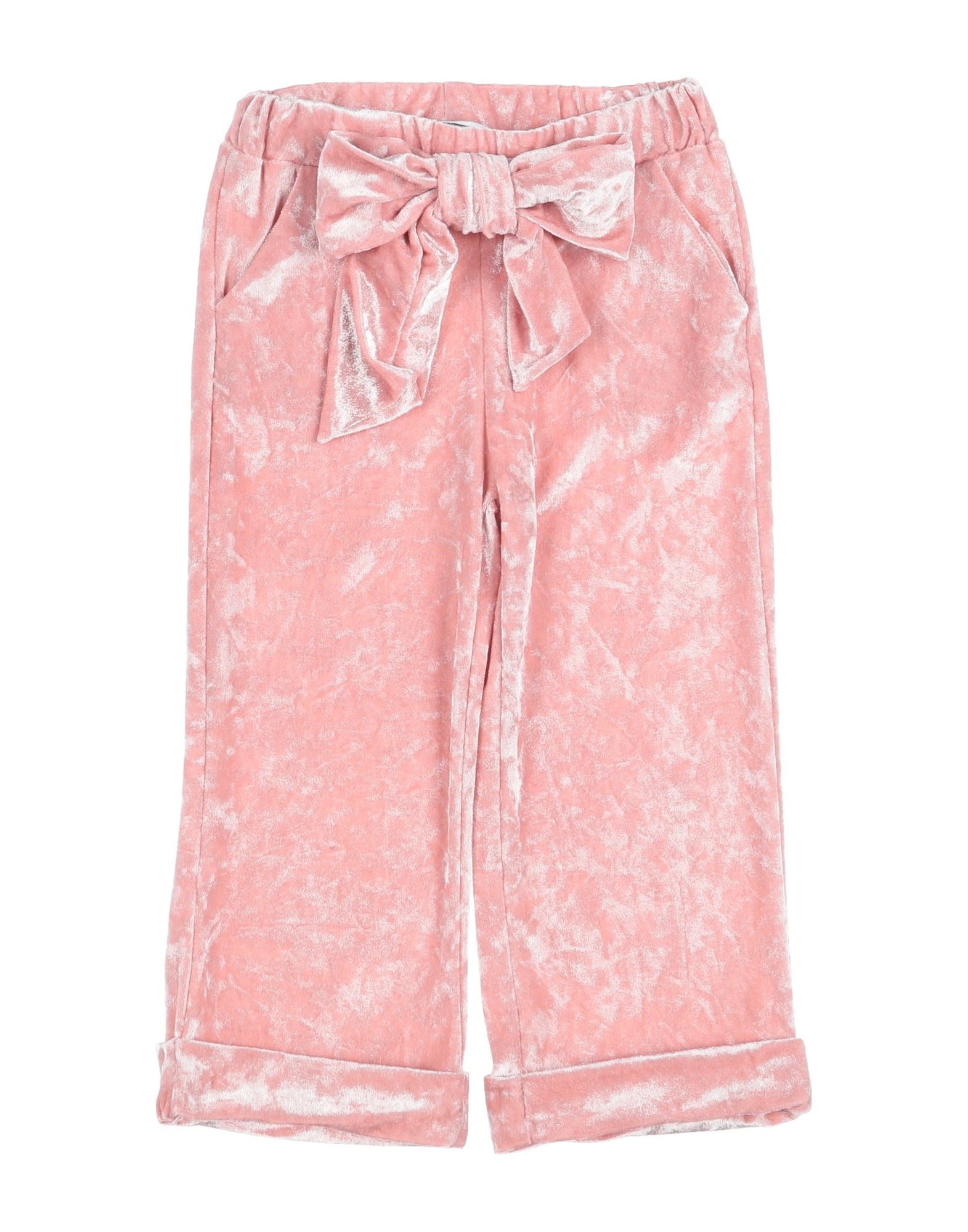 U+é Kids'  Toddler Girl Pants Salmon Pink Size 6 Polyester, Elastane