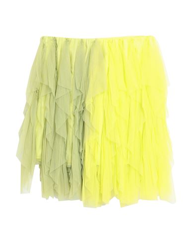 Aniye By Woman Mini Skirt Acid Green Size 6 Polyamide