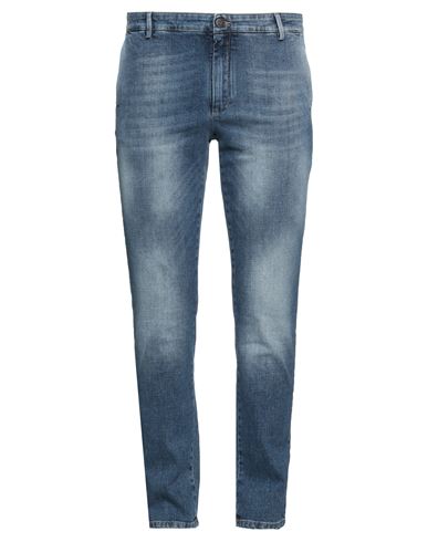 Reign Man Jeans Blue Size 35 Cotton, Elastane