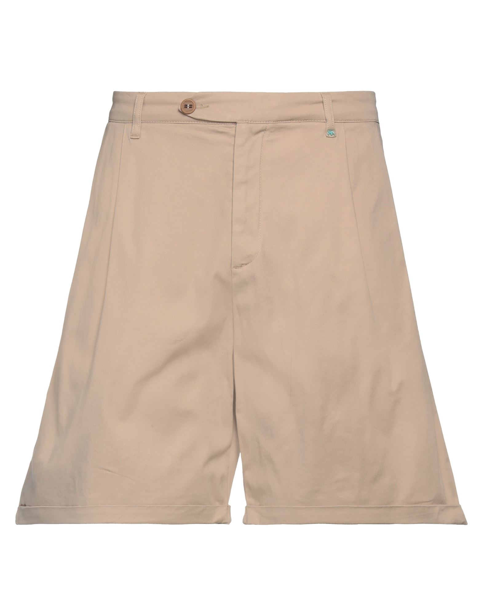 Bicolore® Bicolore Man Shorts & Bermuda Shorts Beige Size 34 Cotton, Elastane