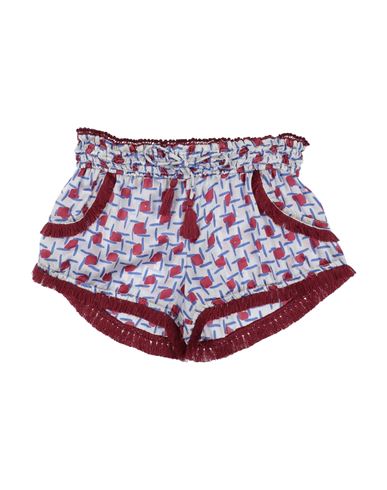 Poupette St Barth Babies'  Toddler Girl Shorts & Bermuda Shorts Garnet Size 6 Silk In Red