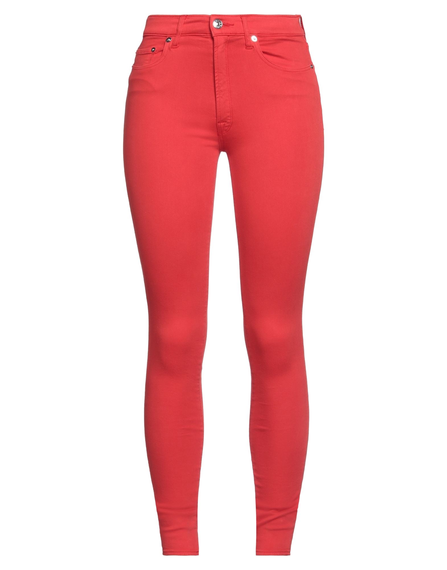 People Casual Pants In Red