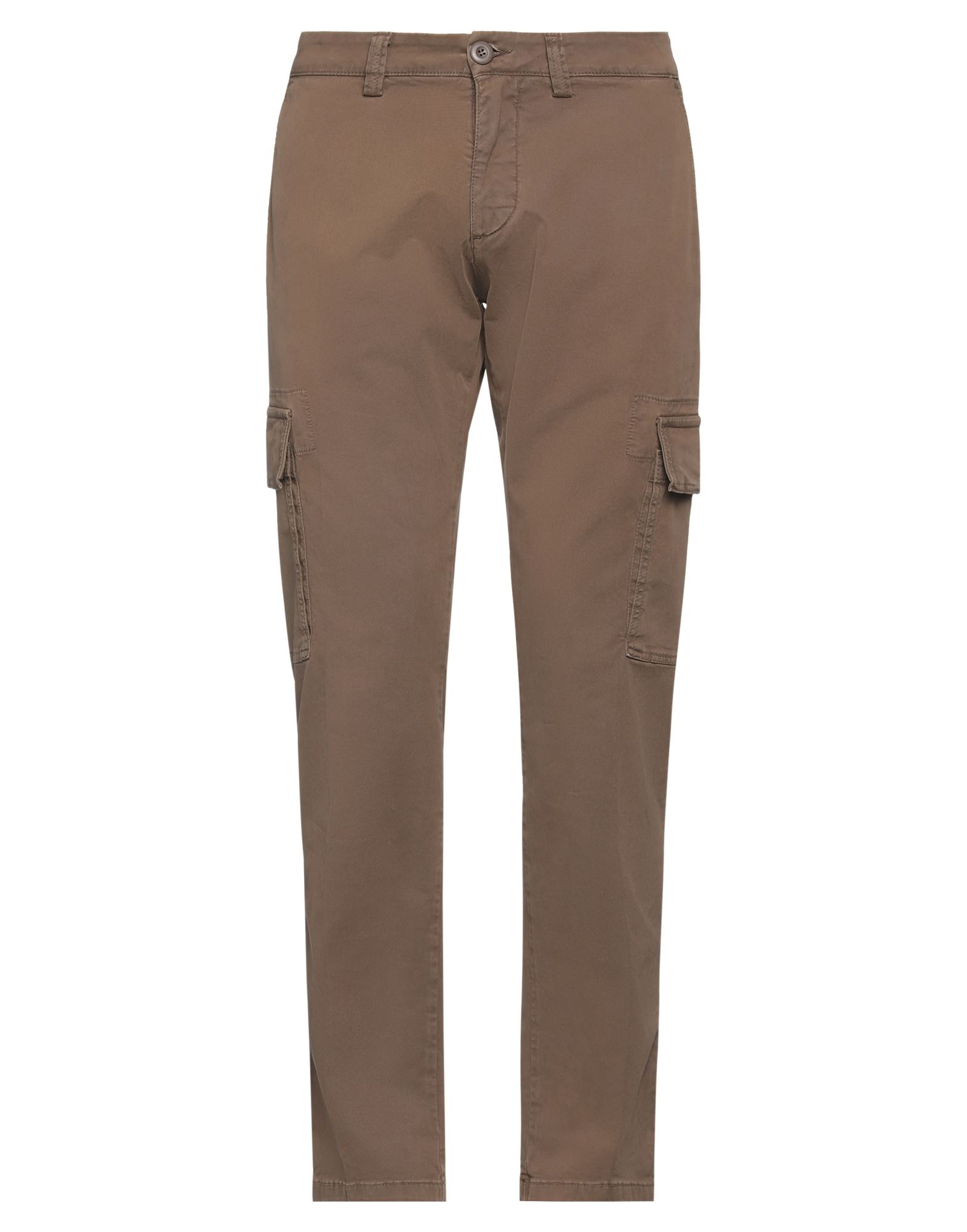 Shop Modfitters Man Pants Brown Size 33 Cotton, Elastane