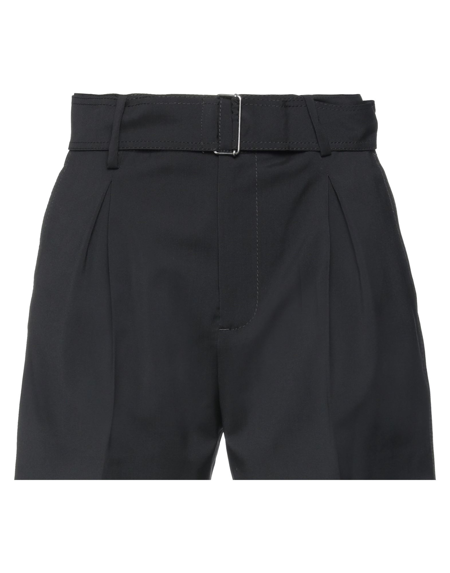 Ndegree21 Woman Shorts & Bermuda Shorts Black Size 2 Virgin Wool