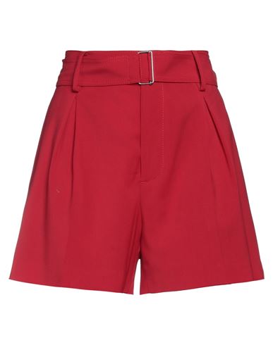 N°21 Woman Shorts & Bermuda Shorts Red Size 4 Virgin Wool
