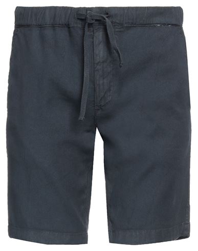 Modfitters Man Shorts & Bermuda Shorts Bright Blue Size Xl Linen, Cotton, Elastane