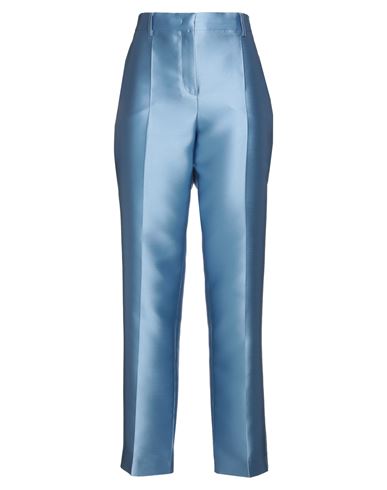Alberta Ferretti Woman Pants Pastel Blue Size 8 Polyester, Silk
