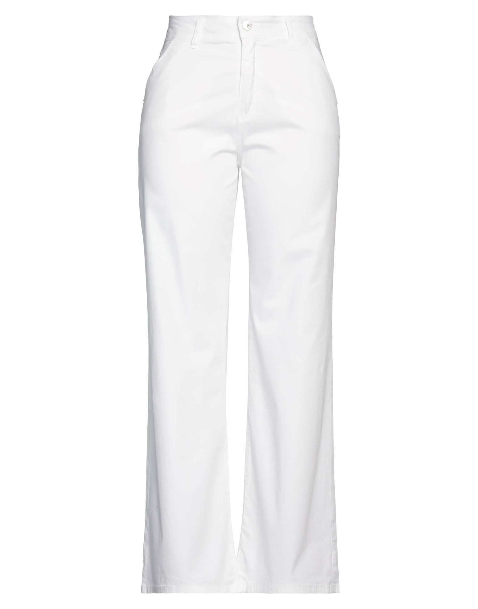 Noir And Bleu Pants In White