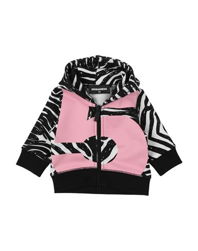Dsquared2 Newborn Girl Sweatshirt Pink Size 3 Cotton, Elastane In Pink