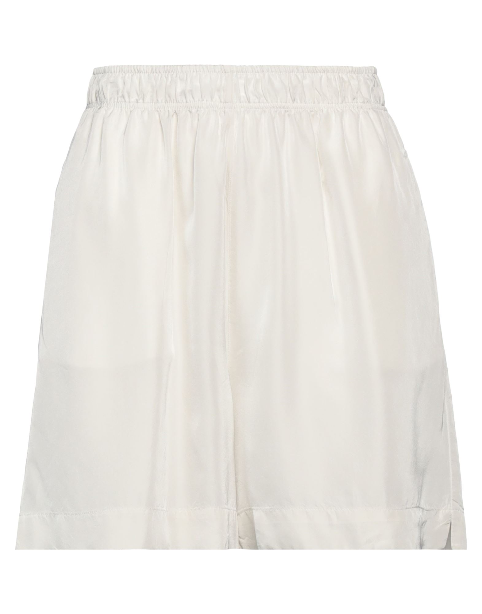 Tessa . Woman Shorts & Bermuda Shorts Ivory Size 8 Viscose In White