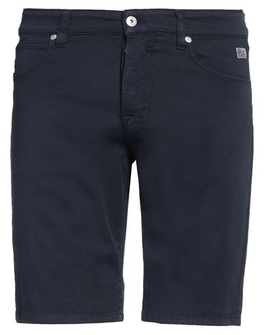 Roy Rogers Roÿ Roger's Man Shorts & Bermuda Shorts Navy Size 35 Cotton, Elastane