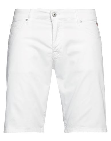 Roy Rogers Roÿ Roger's Man Shorts & Bermuda Shorts Ivory Size 32 Cotton, Elastane In White