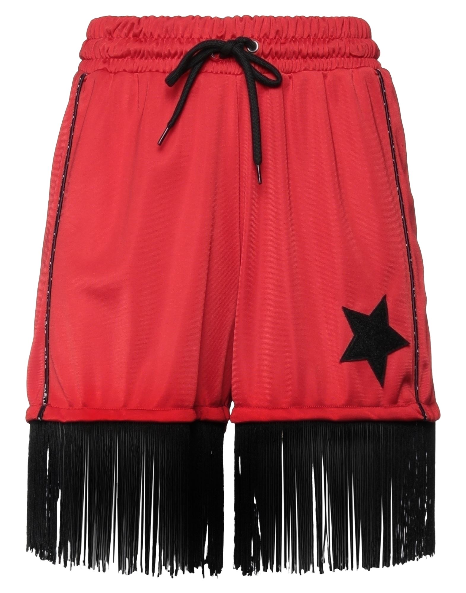 Gaelle Paris Gaëlle Paris Woman Shorts & Bermuda Shorts Brick Red Size 2 Polyester