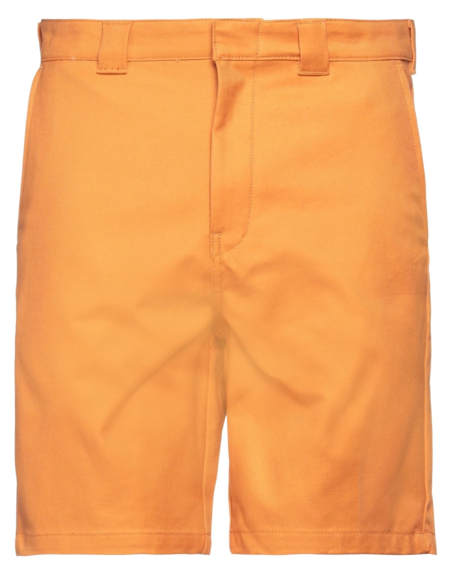 Dickies Man Shorts & Bermuda Shorts Orange Size 29 Cotton