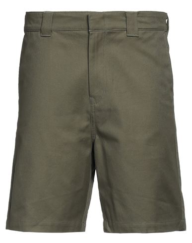 Dickies Man Shorts & Bermuda Shorts Military Green Size 33 Cotton