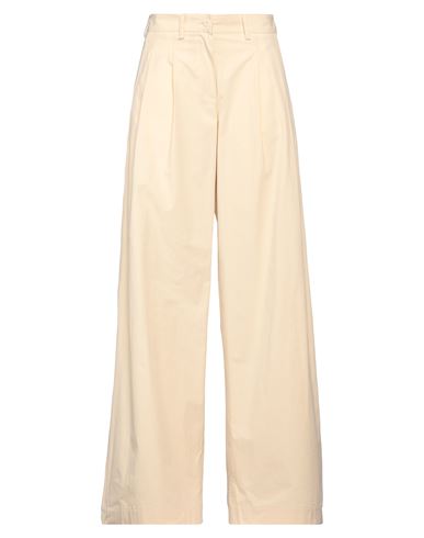 Jejia Katherine Cotton Palazzo Pants In Beige