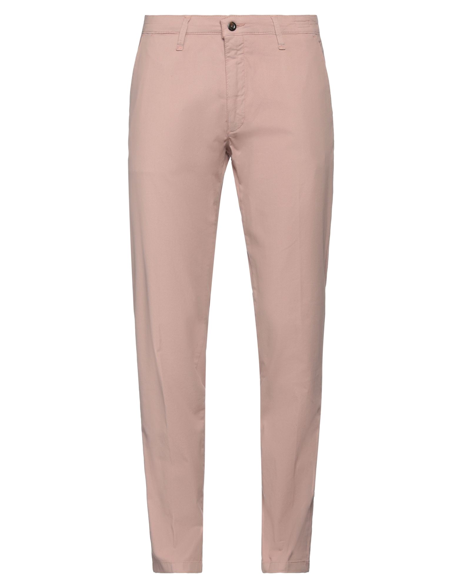 Shop Four.ten Industry 4/10 Four. Ten Industry Man Pants Blush Size 28 Cotton, Elastane In Pink