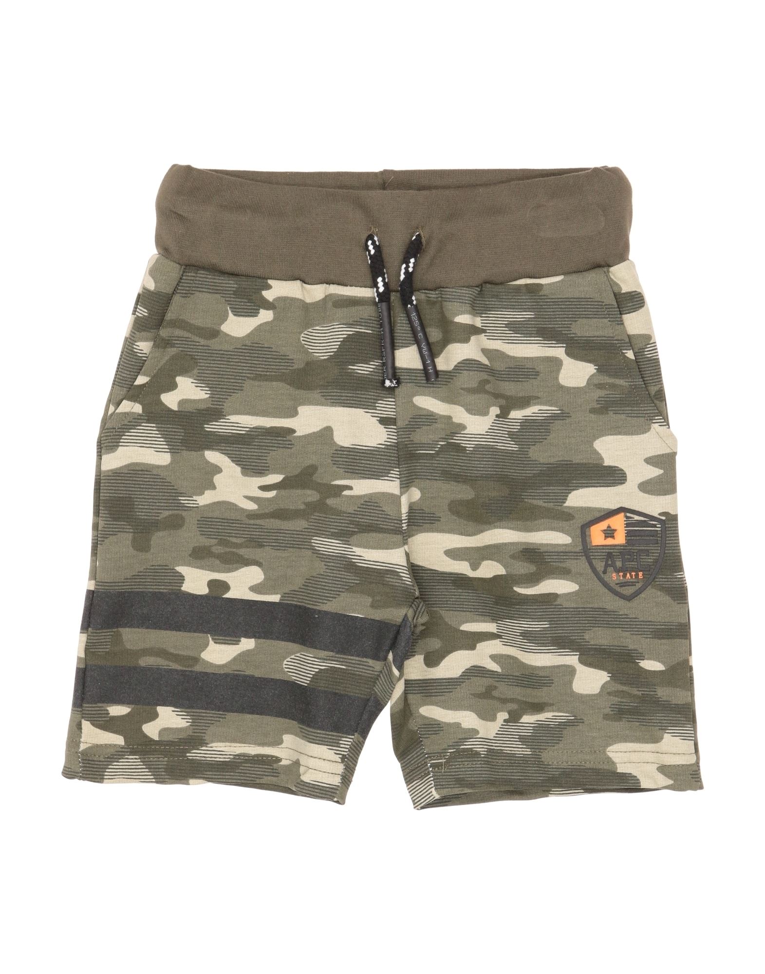 Aspen Polo Club Kids'  Toddler Boy Shorts & Bermuda Shorts Military Green Size 7 Cotton, Elastane