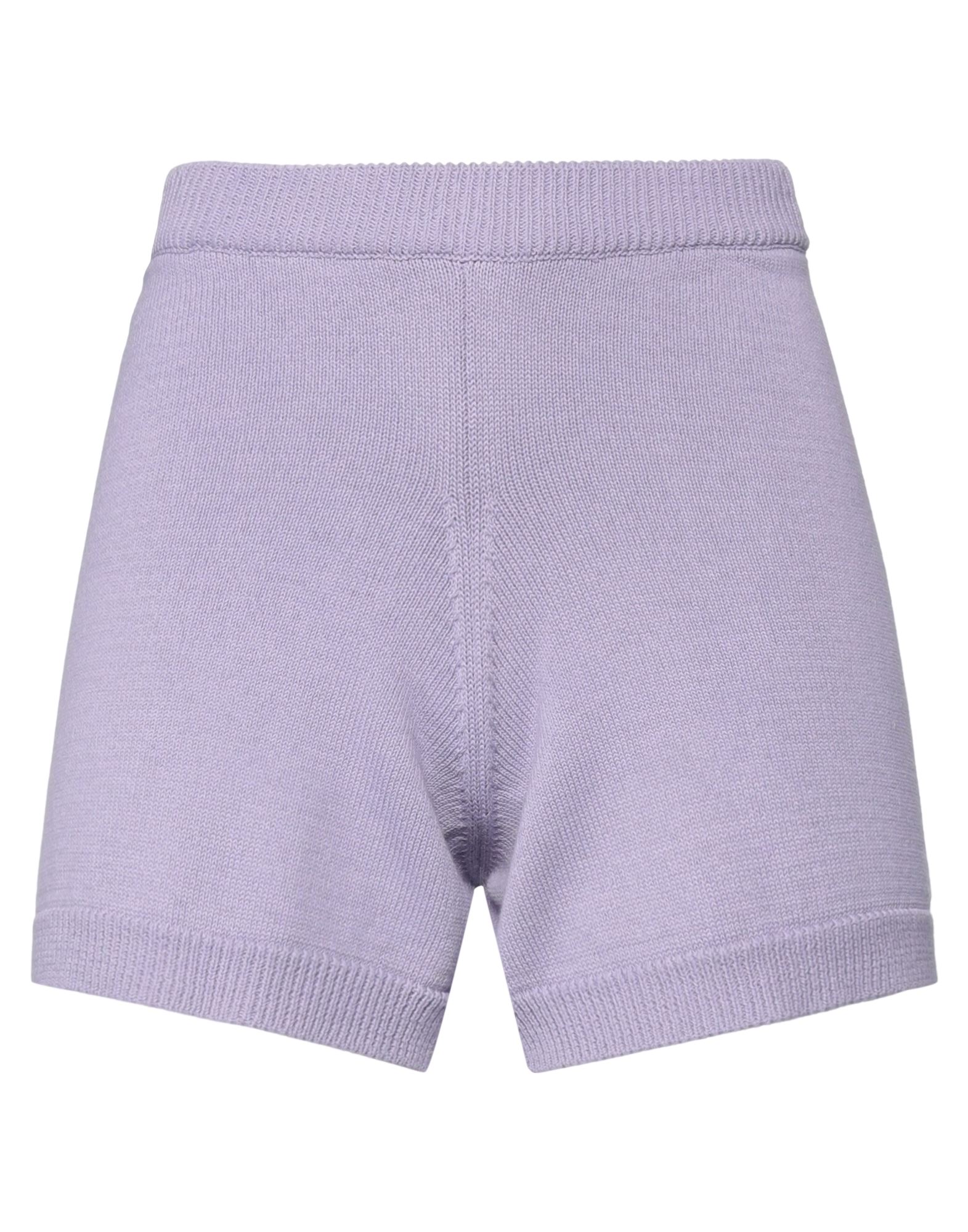 Vicolo Woman Shorts & Bermuda Shorts Light Purple Size Onesize Cotton