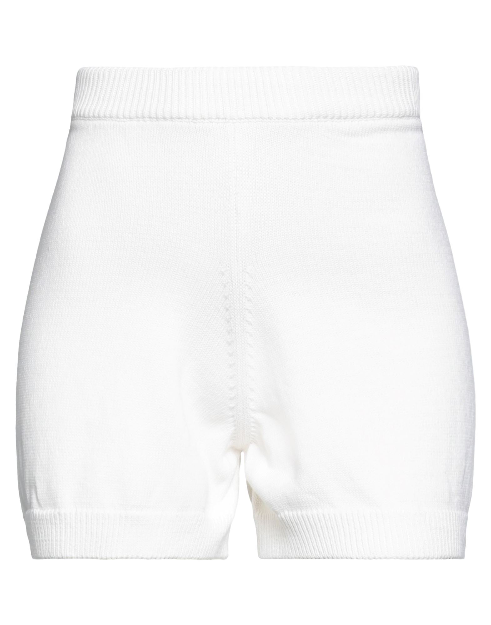 Vicolo Woman Shorts & Bermuda Shorts Off White Size Onesize Cotton
