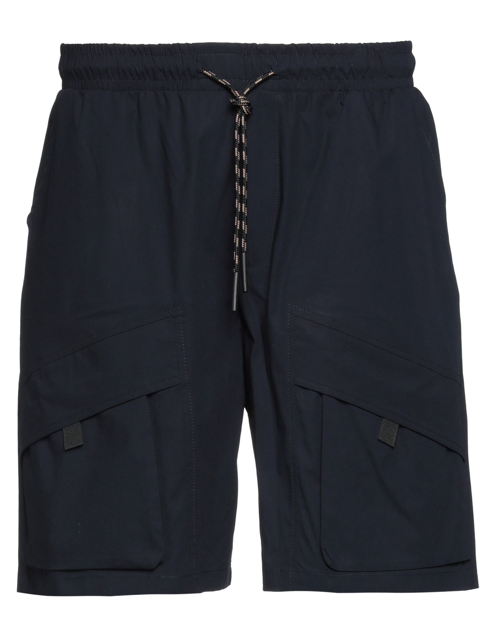 Masterpiece Of Rêver Paris Man Shorts & Bermuda Shorts Midnight Blue Size S Cotton, Elastane