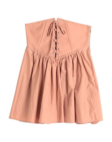 Aniye By Woman Mini Skirt Blush Size 10 Polyester In Beige