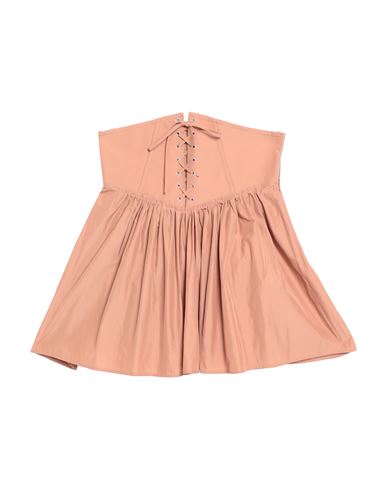 Aniye By Woman Mini Skirt Blush Size 10 Polyester In Beige