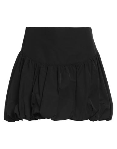 Gina Gorgeous Woman Mini Skirt Black Size 6 Polyester, Cotton