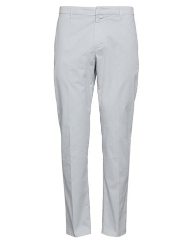 Dondup Man Pants Light Grey Size 31 Cotton, Elastane