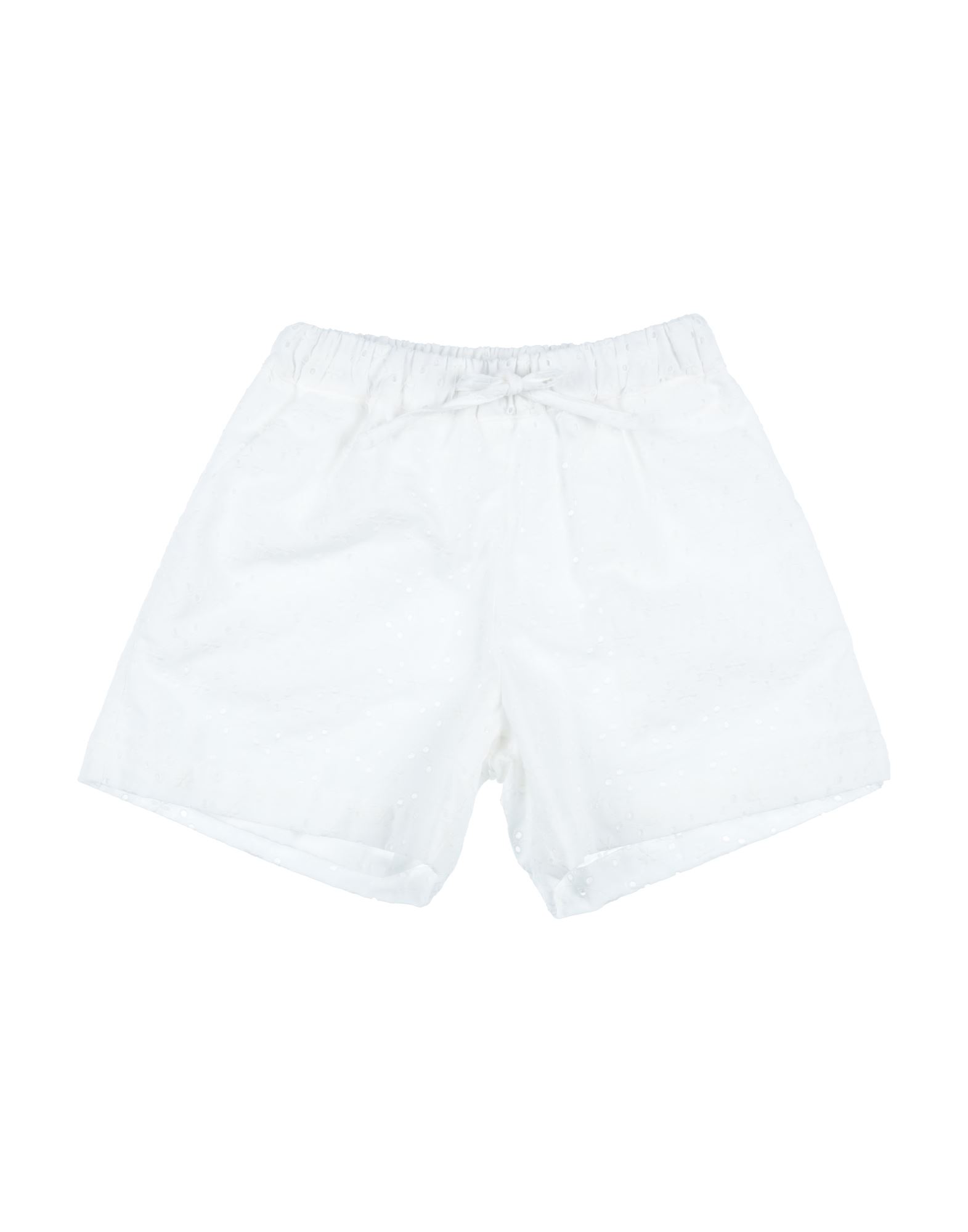 Vicolo Kids'  Toddler Girl Shorts & Bermuda Shorts White Size 6 Cotton