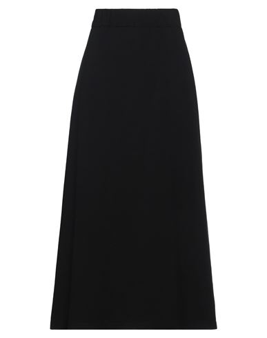 #hashtagmart Woman Long Skirt Black Size M/l Cotton, Elastane