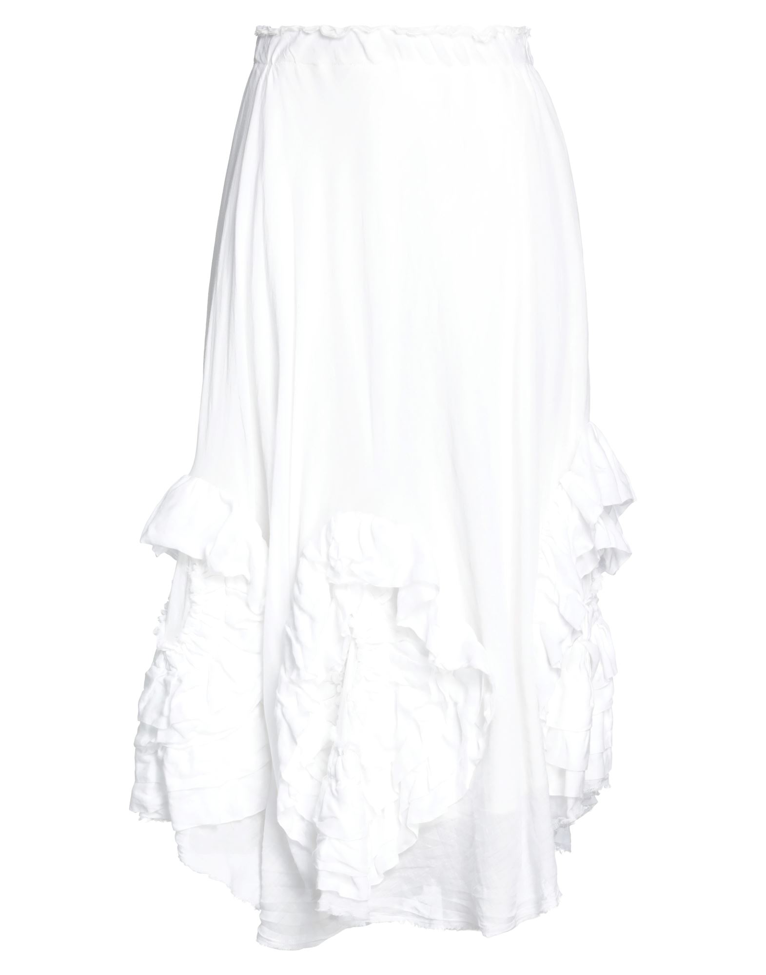 Marc Le Bihan Midi Skirts In White