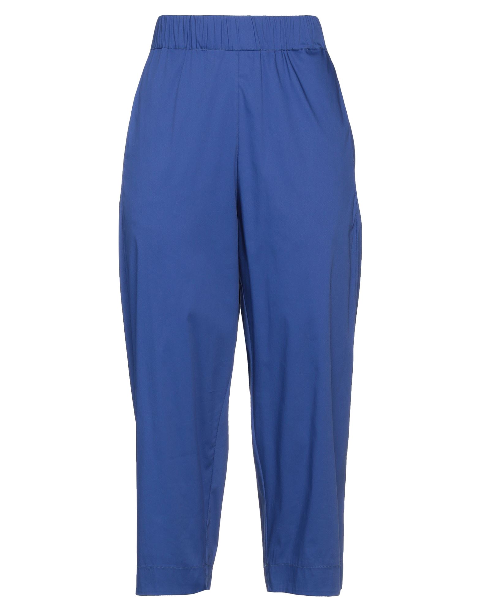 Collection Privèe Collection Privēe? Woman Cropped Pants Bright Blue Size 6 Cotton