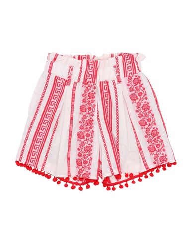 Vicolo Babies'  Toddler Girl Shorts & Bermuda Shorts White Size 6 Cotton, Polyester