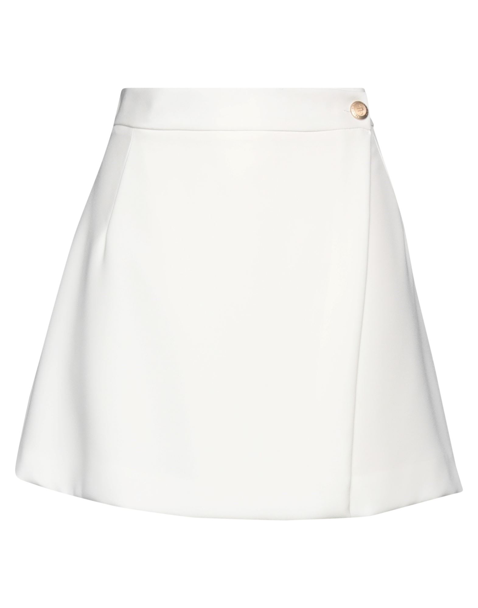 Feminista Mini Skirts In White