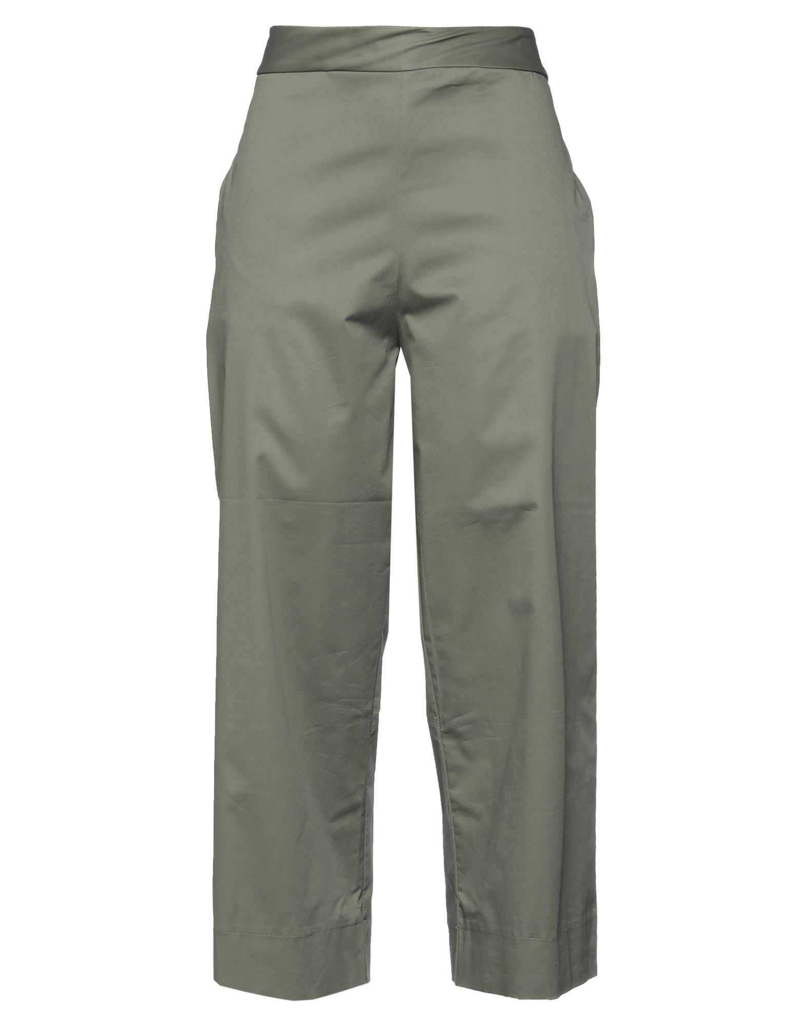 Alpha Studio Cropped Pants In Green