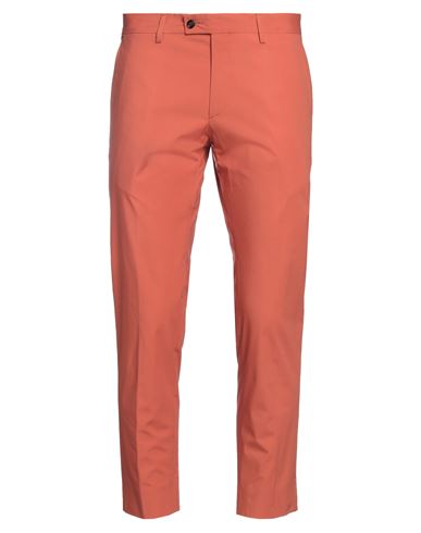 Shop Messagerie Man Pants Orange Size 36 Cotton, Elastane