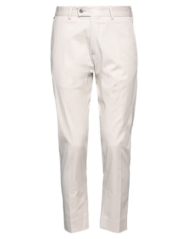 Messagerie Man Pants Light Grey Size 30 Cotton, Elastane