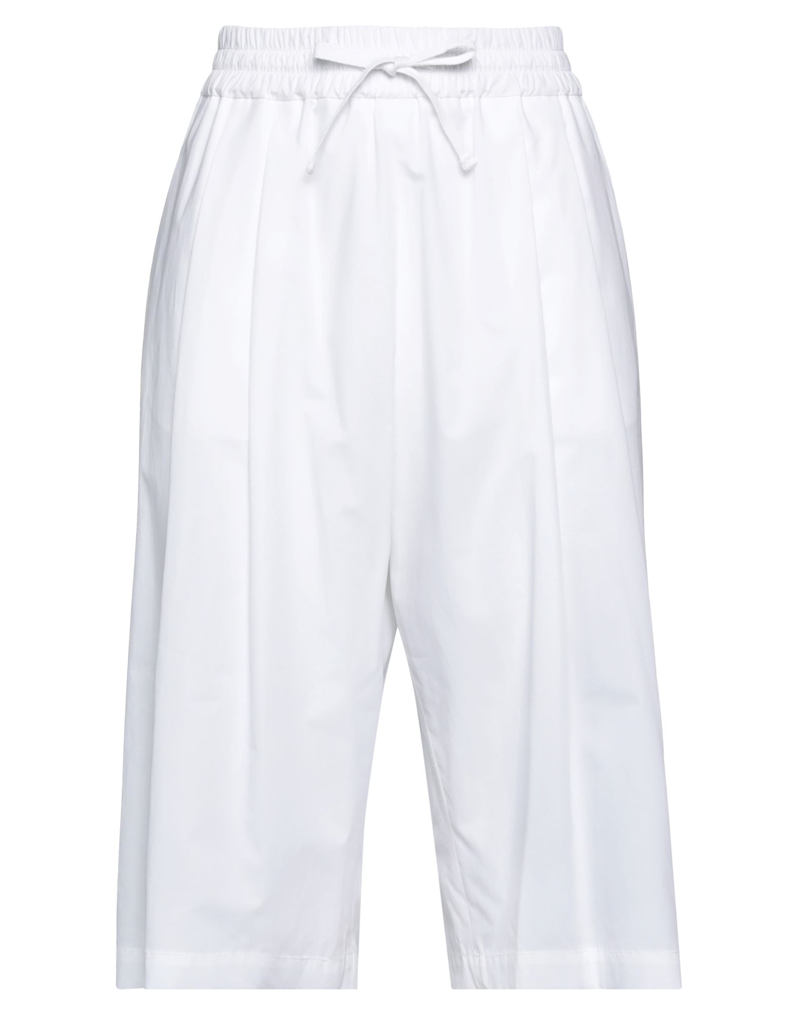 Hache Cropped Pants In White