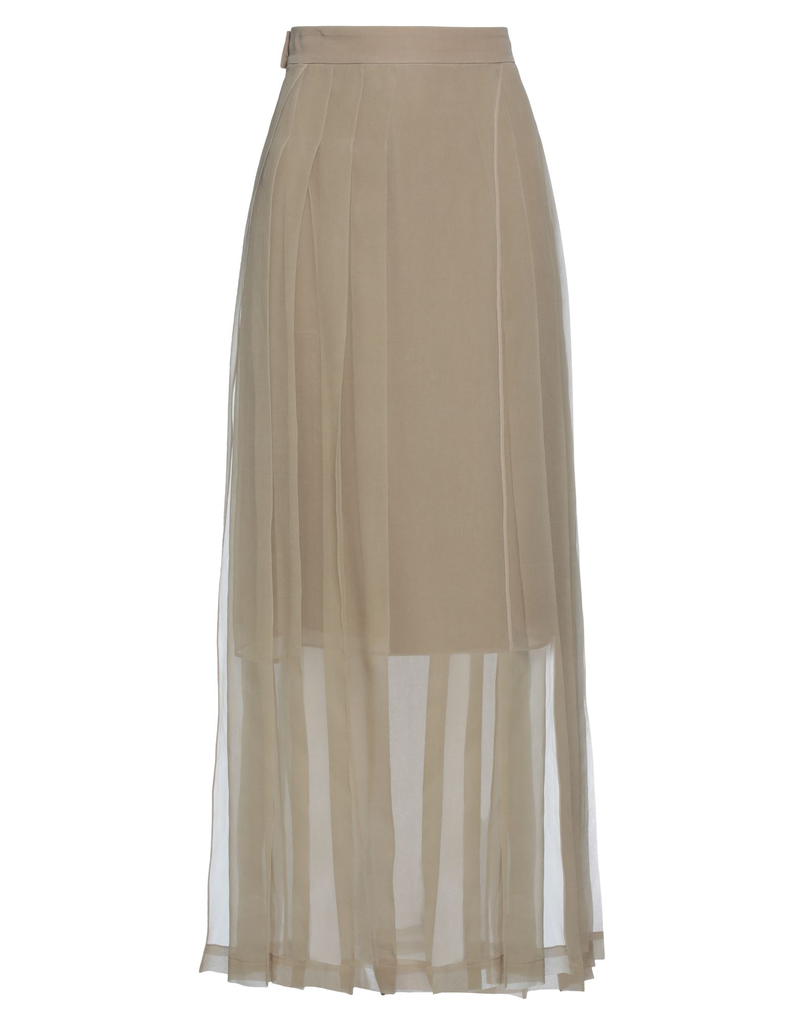 Brunello Cucinelli Long Skirts In Beige